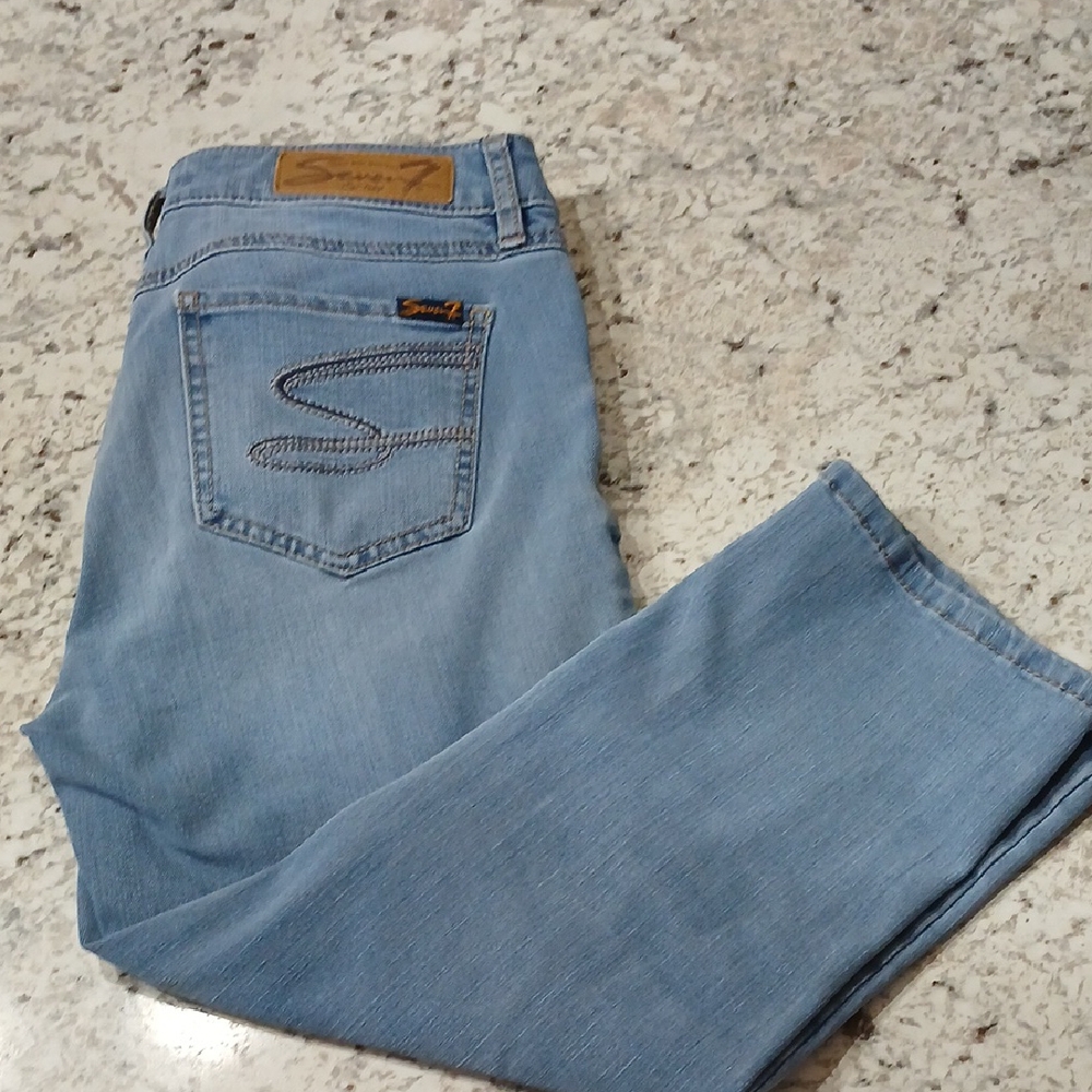 Seven7 Womens Skinny Jean Capris..8